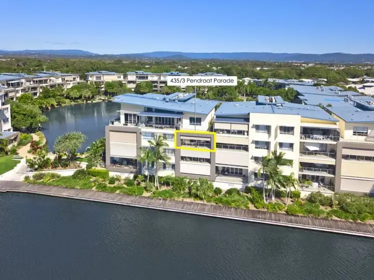 Main view of Homely apartment listing, 435/3 Pendraat Parade, Hope Island QLD 4212