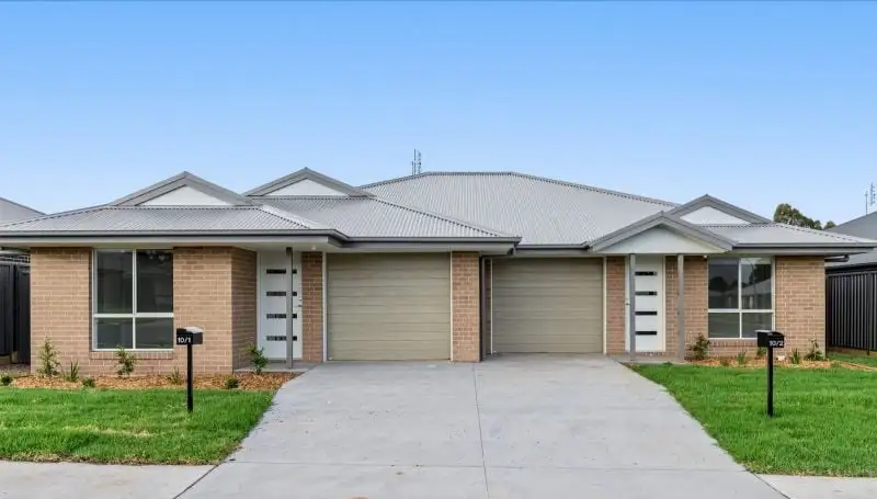 Main view of Homely semi-detached listing, 10 Melaleuca Way, Cessnock NSW 2325