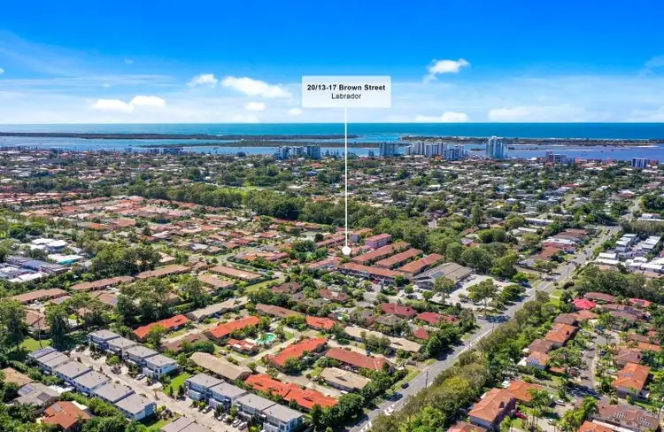 Main view of Homely townhouse listing, 20/13 Brown Street, Labrador QLD 4215