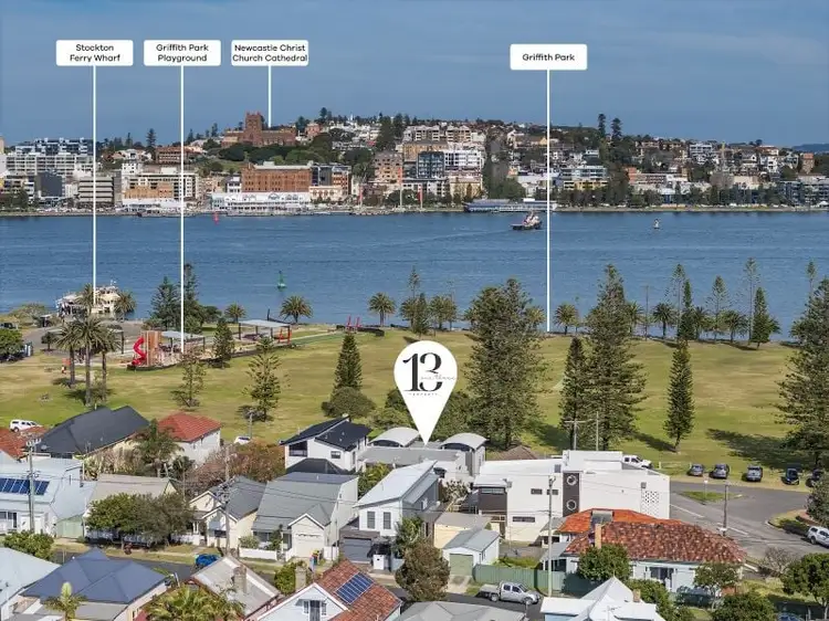 Main view of Homely semi-detached listing, 36 Hunter Street, Stockton NSW 2295