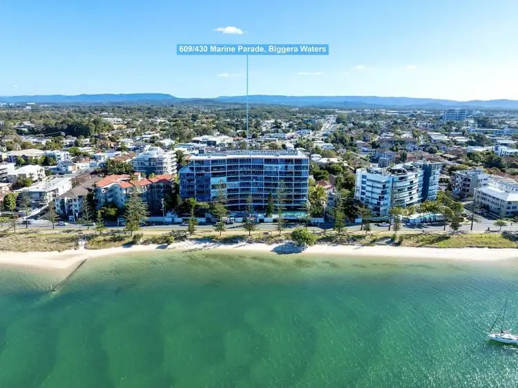 Second view of Homely apartment listing, 609/430 Marine Parade, Biggera Waters QLD 4216