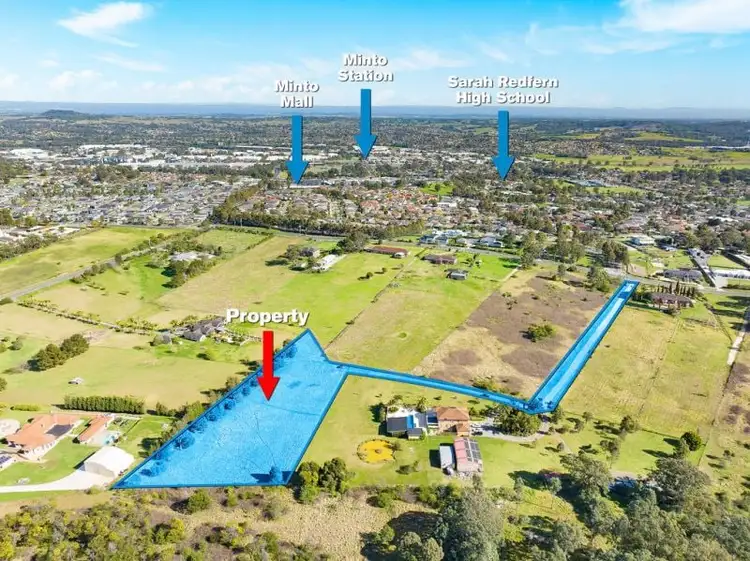 Main view of Homely land listing, 117b Eagleview Road, Minto NSW 2566