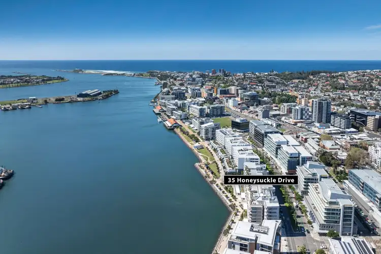 Second view of Homely apartment listing, 315/35 Honeysuckle Drive, Newcastle NSW 2300