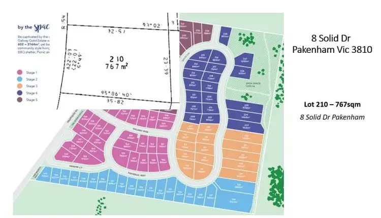 Third view of Homely land listing, 8 Solid Dr, Pakenham VIC 3810