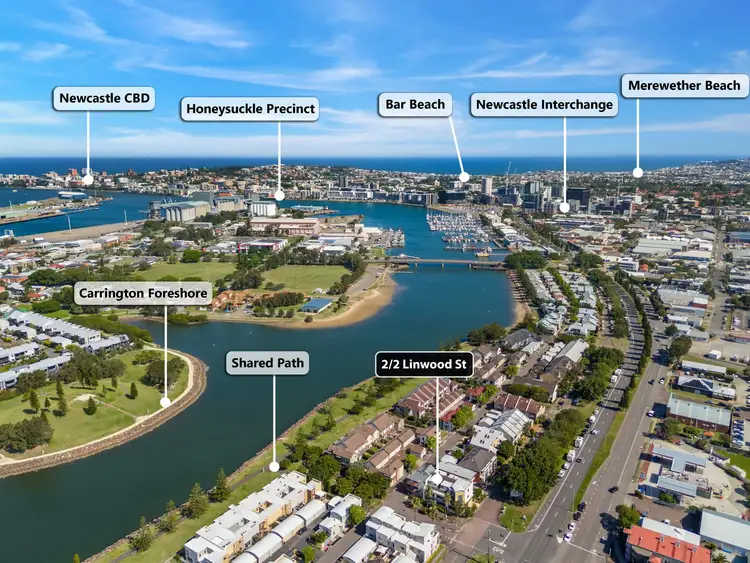 Second view of Homely townhouse listing, 2/2 Linwood Street, Maryville NSW 2293