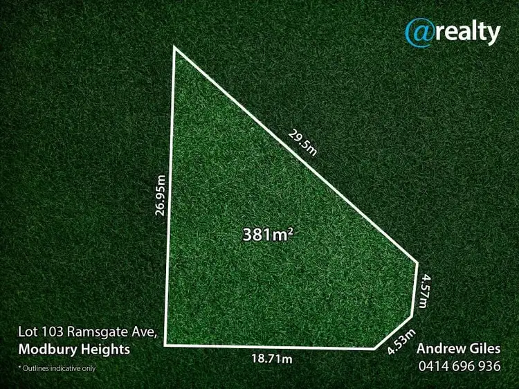 Lot 103 Ramsgate Avenue, Modbury Heights SA 5092