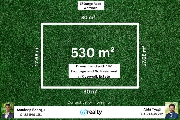 Main view of Homely land listing, 17 Dargo Road, Werribee VIC 3030