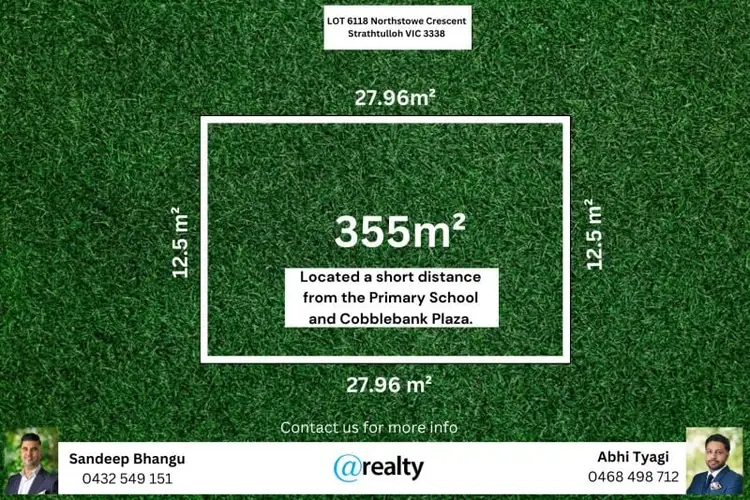 Main view of Homely land listing, LOT Lot, 6118 Northstowe Crescent, Strathtulloh VIC 3338