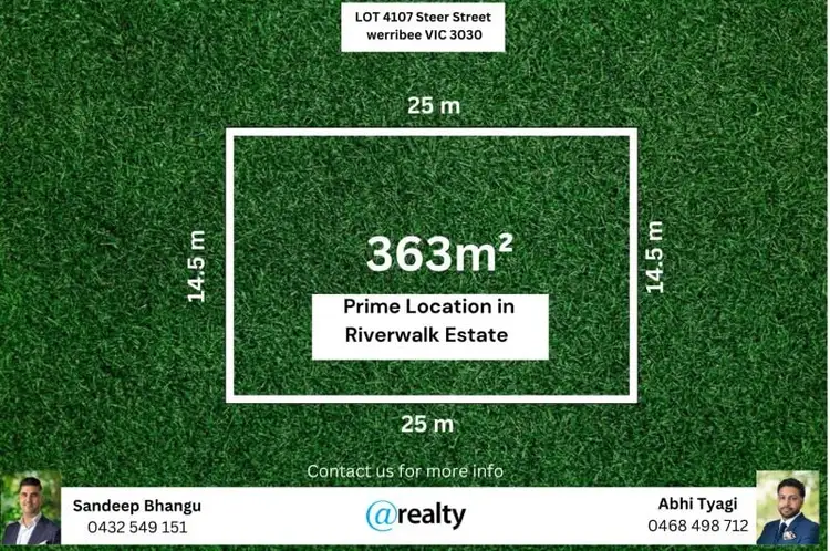 Main view of Homely land listing, LOT 4107 STEER Street, Werribee VIC 3030