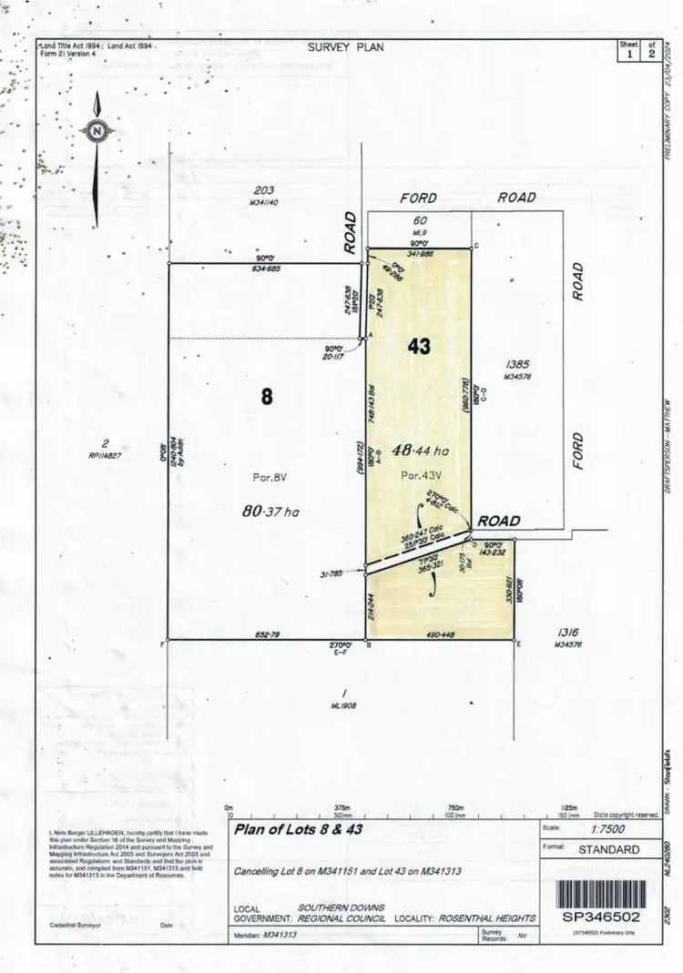 Second view of Homely rural property listing, LOT 43 Edens Chase, Rosenthal Heights QLD 4370