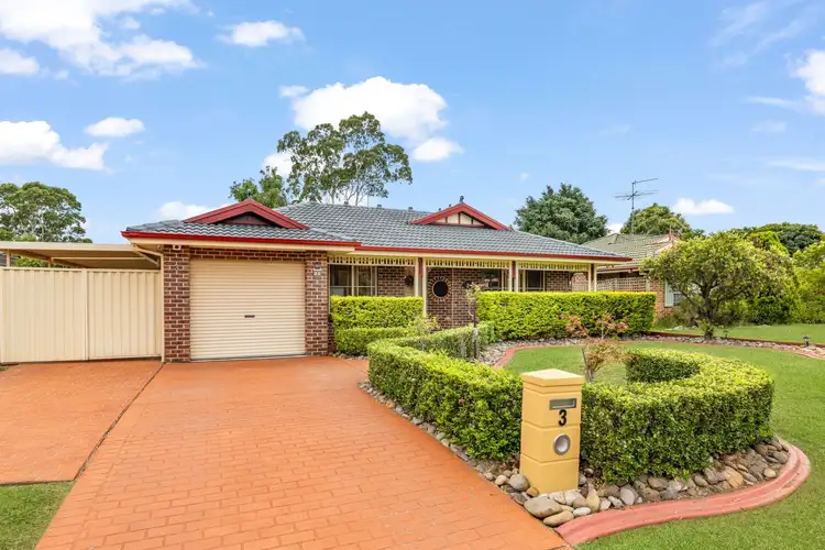 Second view of Homely house listing, 3 Cedar Wattle Place, Narellan Vale NSW 2567