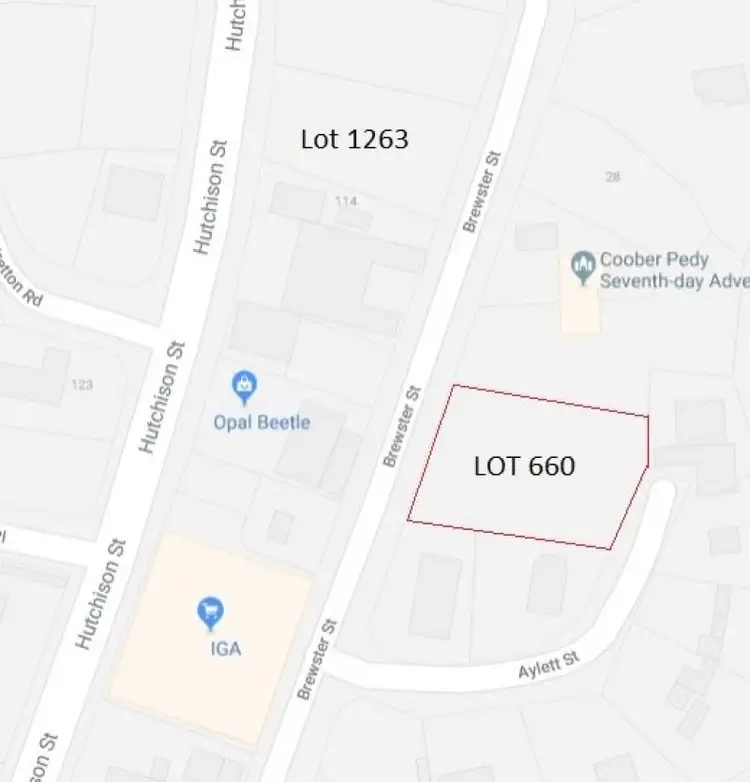 Fourth view of Homely land listing, LOT LOT, 660 Brewster Street, Coober Pedy SA 5723