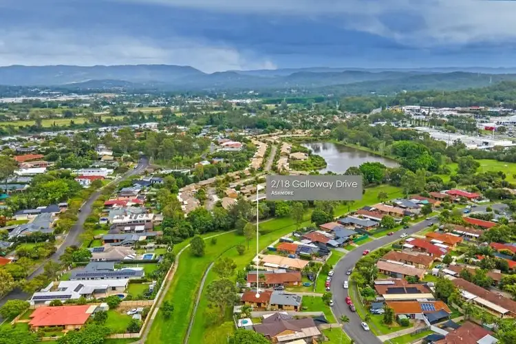 Second view of Homely semi-detached listing, 2/18 Galloway Drive, Ashmore QLD 4214