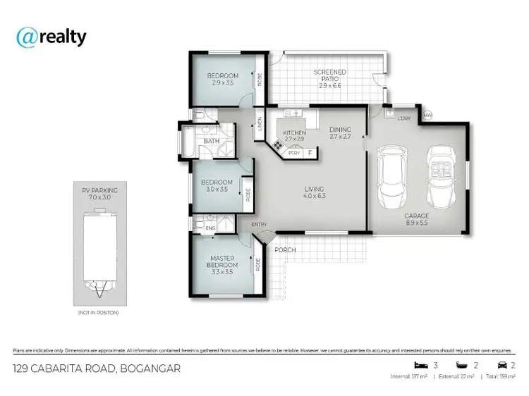 Fifth view of Homely house listing, 129 Cabarita Road, Bogangar NSW 2488