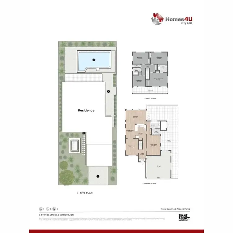 Second view of Homely house listing, 6 Moffatt Street, Scarborough QLD 4020