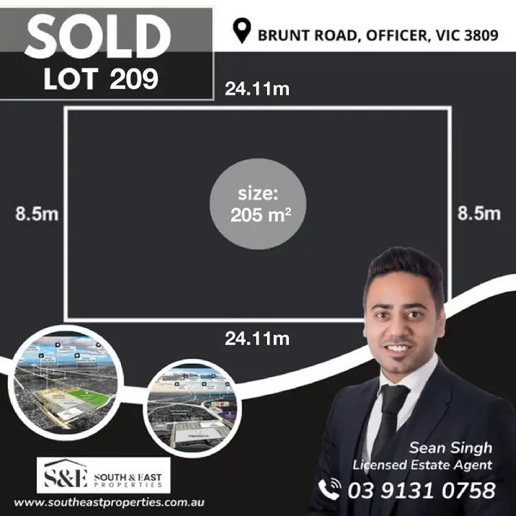 Lot 209 Brunt Road, Officer VIC 3809