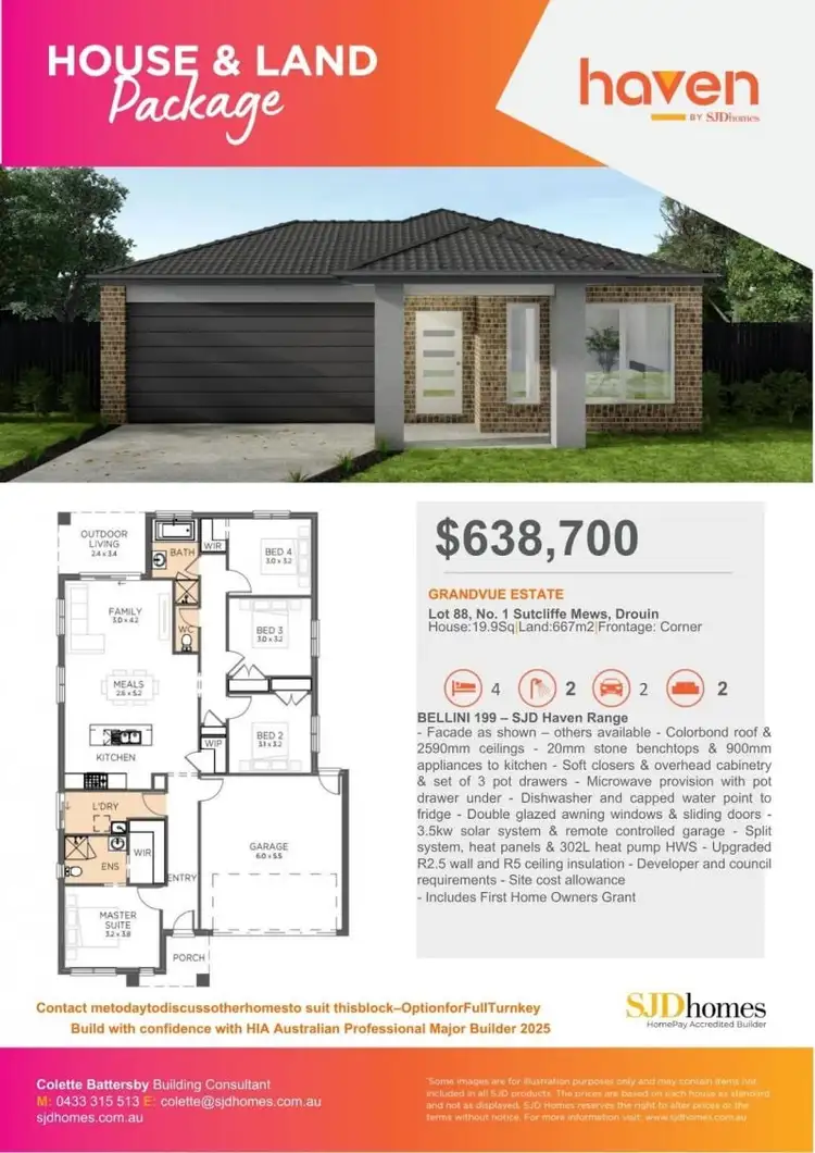 1 Sutcliffe Court, Drouin VIC 3818
