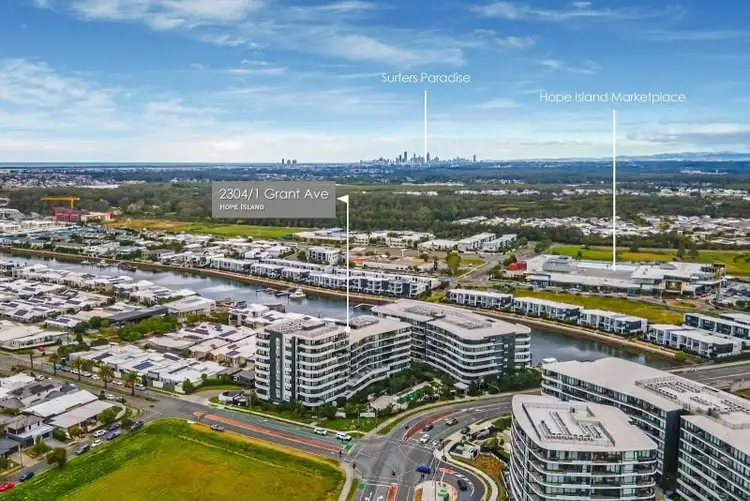 Second view of Homely unit listing, 2304/1 Grant Avenue, Hope Island QLD 4212