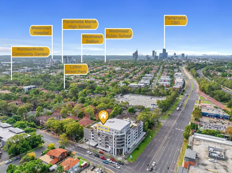 Third view of Homely unit listing, 604/344 Great Western HWY, Wentworthville NSW 2145