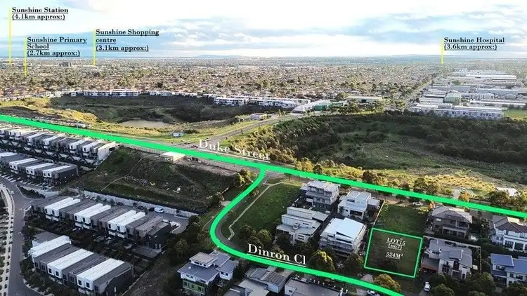 Third view of Homely land listing, 7 Dinron Close, Sunshine North VIC 3020