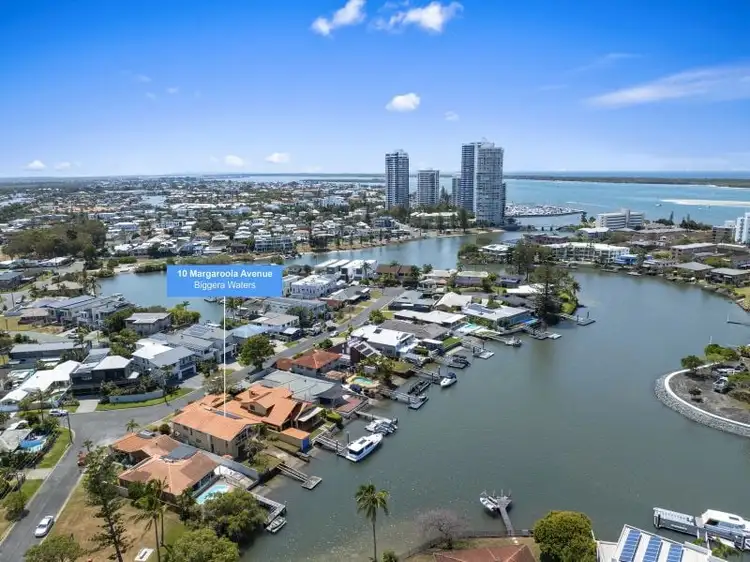 Second view of Homely house listing, 10 Margaroola Avenue, Biggera Waters QLD 4216