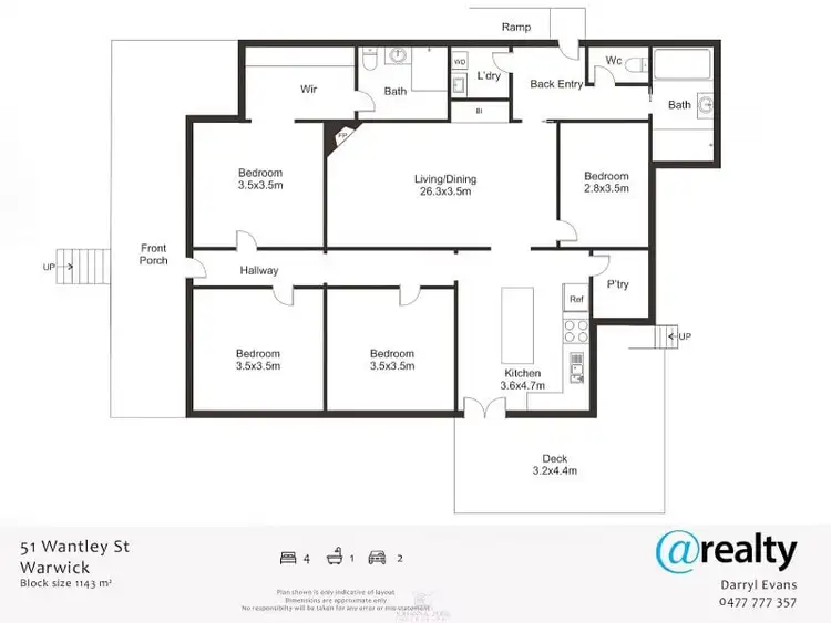 Second view of Homely house listing, 51 Wantley Street, Warwick QLD 4370