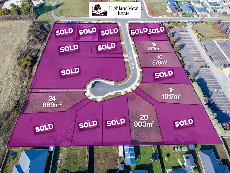 Main view of Homely land listing, 16 Juniper Rise, Deloraine TAS 7304