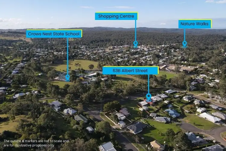 Third view of Homely house listing, 63B Albert Street, Crows Nest QLD 4355