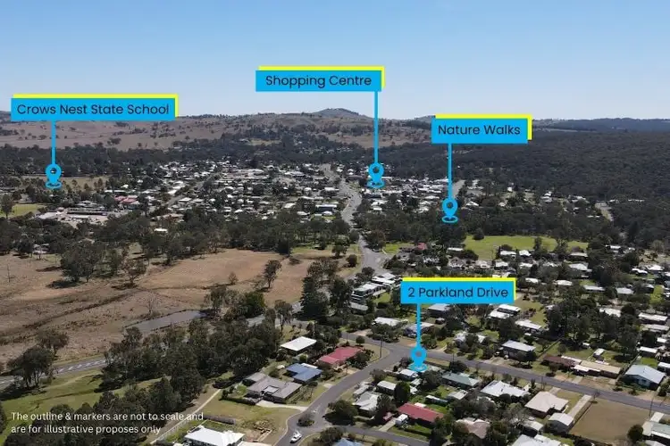 Fourth view of Homely house listing, 2 Parkland Drive, Crows Nest QLD 4355