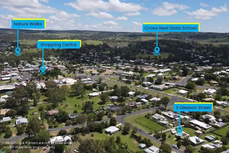 Third view of Homely house listing, 3 Gleeson Street, Crows Nest QLD 4355