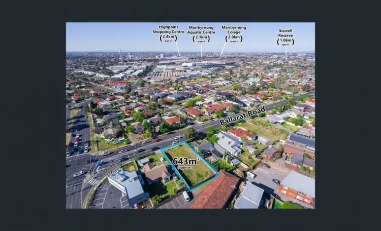 Second view of Homely land listing, 185 Ballarat Road, Maidstone VIC 3012