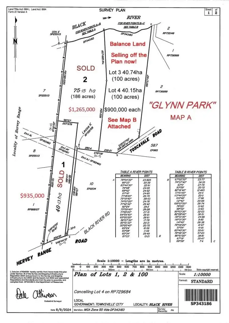 Second view of Homely rural property listing, lot 3/140 Black River Road, Black River QLD 4818