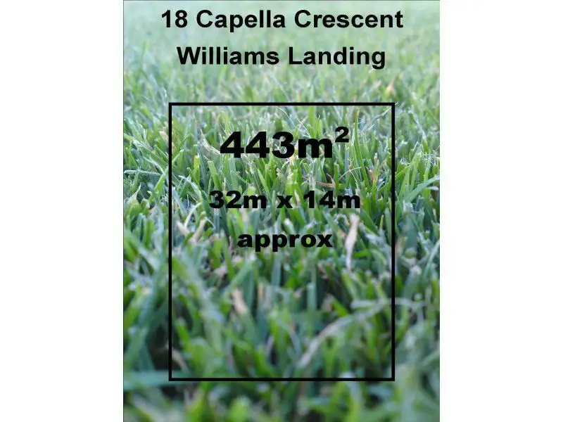 Main view of Homely land listing, 18 Capella Crescent, Williams Landing VIC 3027