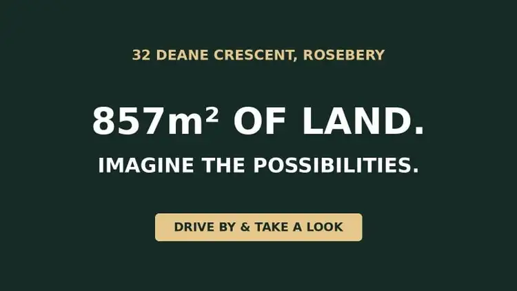 Third view of Homely land listing, 32 Deane Crescent, Rosebery NT 832