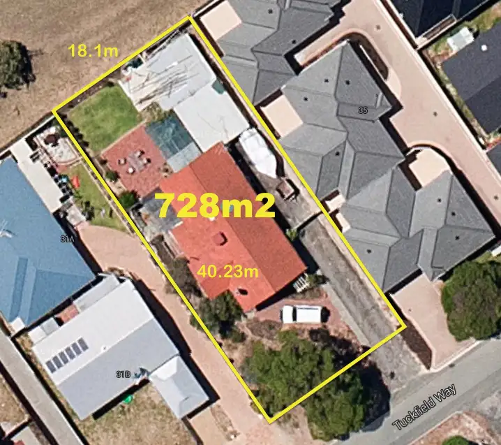 Second view of Homely house listing, 33 Tuckfield Way, Nollamara WA 6061