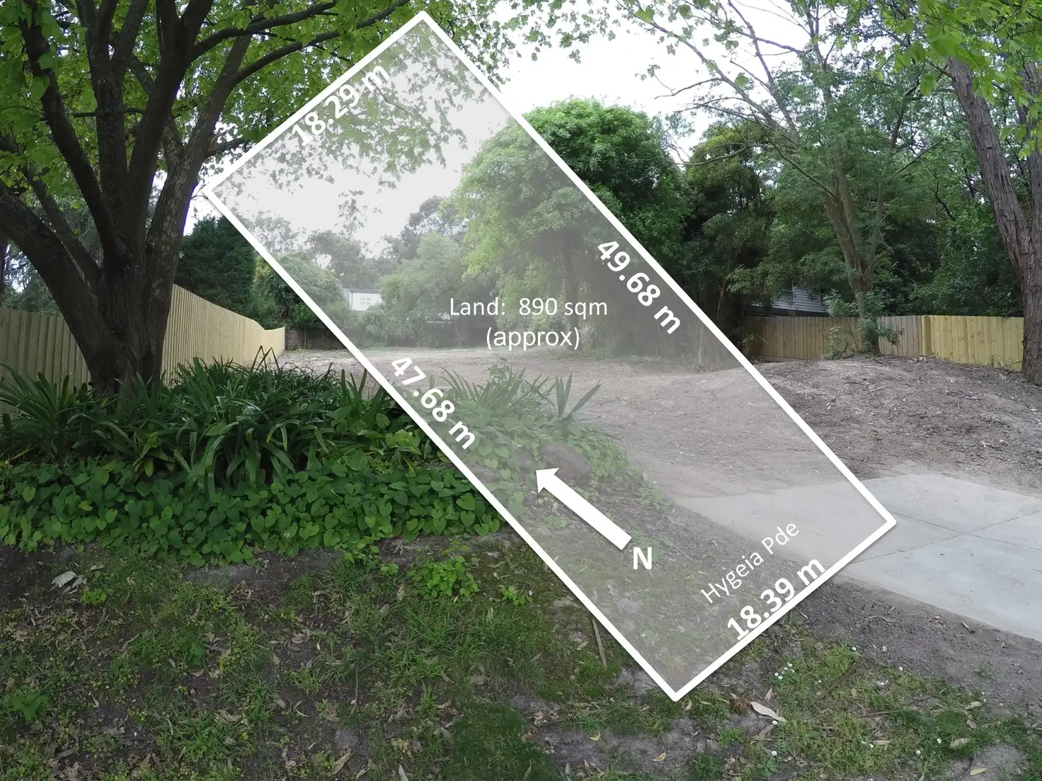 Main view of Homely land listing, 18 Hygeia Parade, Ringwood North VIC 3134