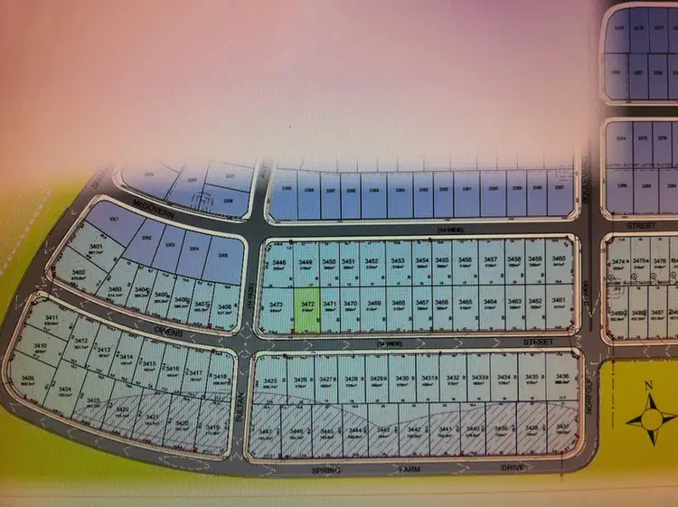 Main view of Homely land listing, Lot 3472 Owens Street, Spring Farm NSW 2570