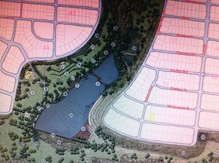 Second view of Homely land listing, Lot 3472 Owens Street, Spring Farm NSW 2570