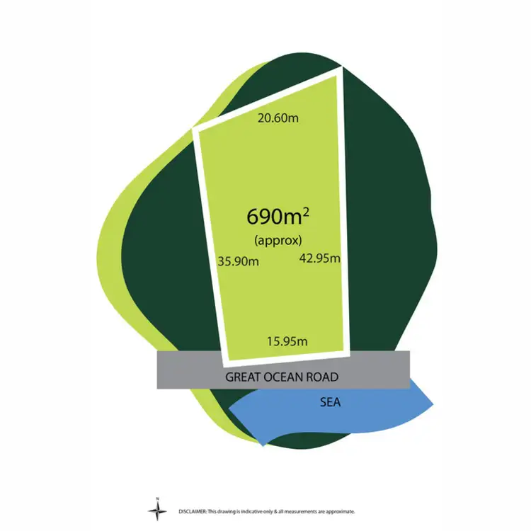 Third view of Homely land listing, 39 Great Ocean Road, Skenes Creek VIC 3233