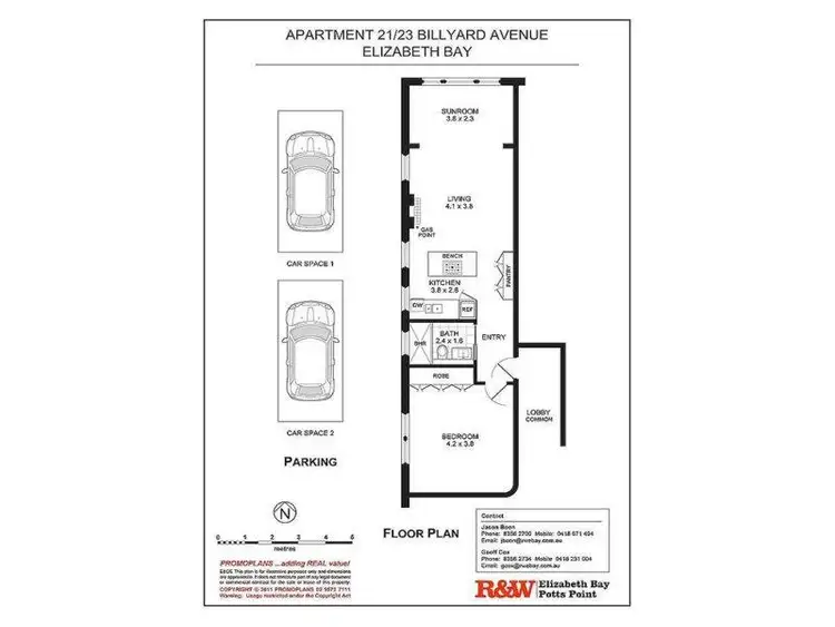 Fifth view of Homely apartment listing, 21/23 Billyard Avenue, Elizabeth Bay NSW 2011