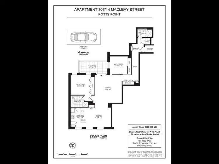 Fifth view of Homely apartment listing, 306/14 Macleay Street, Potts Point NSW 2011