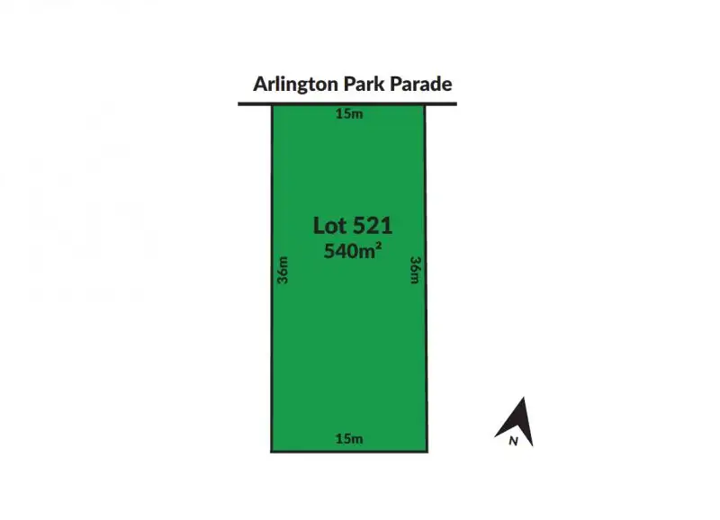Main view of Homely land listing, Lot 521 Arlington Park Parade, Mickleham VIC 3064