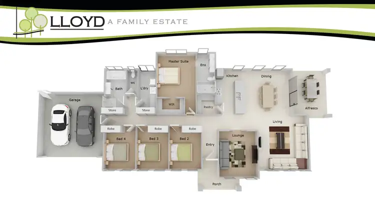 Second view of Homely house listing, 3 Chipp Place, Lloyd NSW 2650