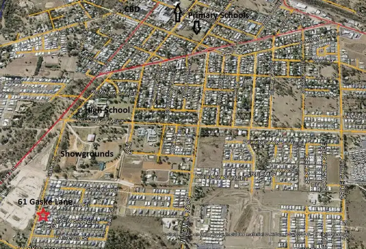 Second view of Homely land listing, 61 Gaske Lane, Chinchilla QLD 4413
