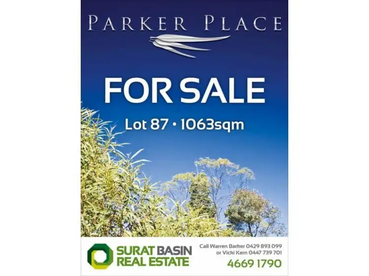 Sixth view of Homely land listing, Lot 87 Parker Place, Chinchilla QLD 4413