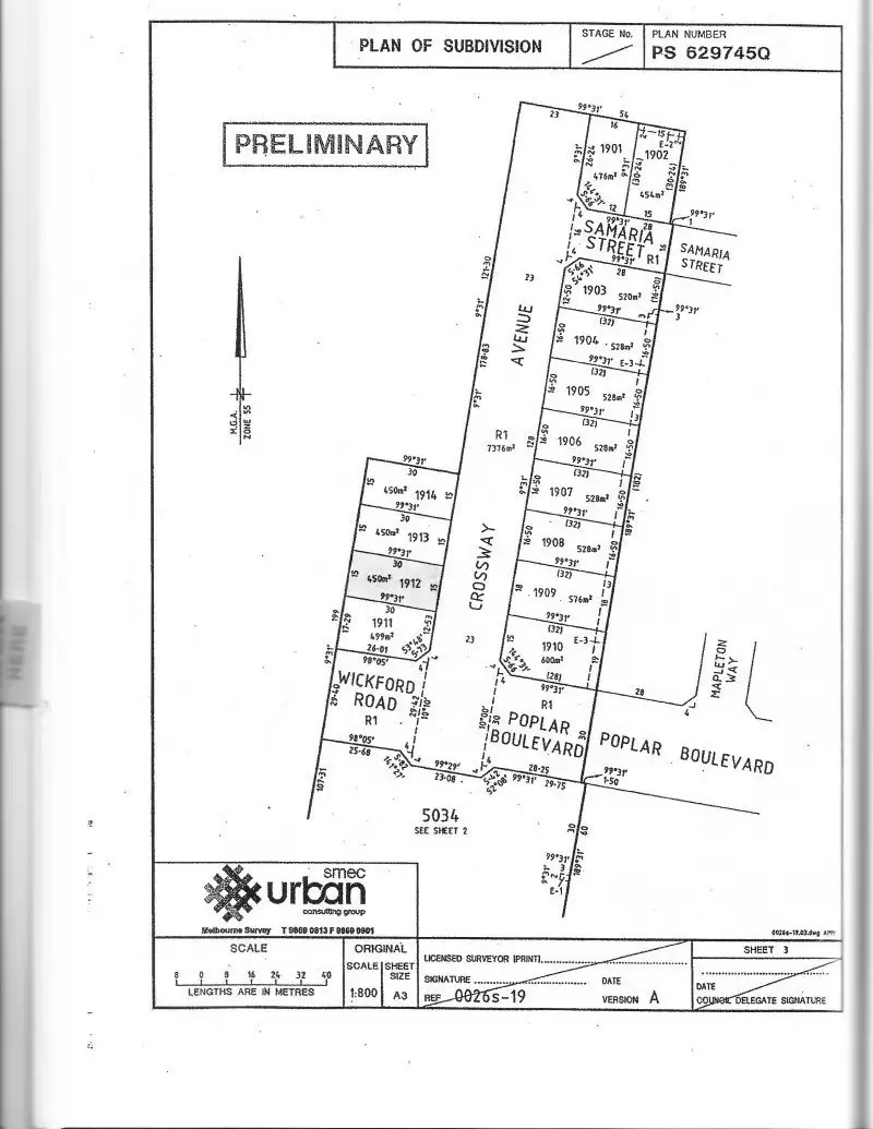 Main view of Homely land listing, 93 Crossway Avenue, Tarneit VIC 3029