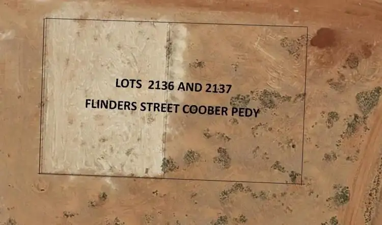Main view of Homely land listing, Lot 2136/2137 Flinders St, Coober Pedy SA 5723