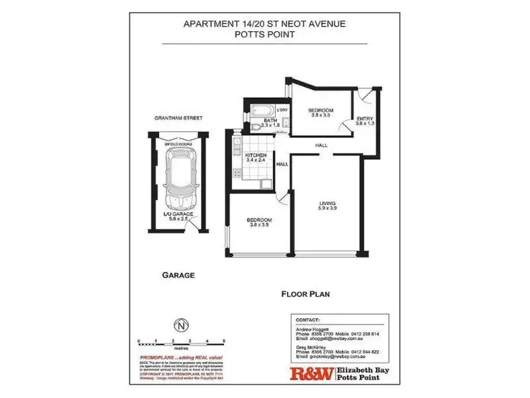 Seventh view of Homely apartment listing, 14/20 St Neot Avenue, Potts Point NSW 2011