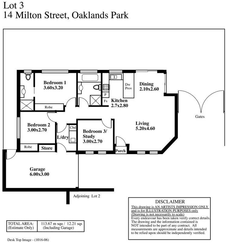 Fourth view of Homely house listing, Lot 1, 2 & 3 14 Milton Street, Oaklands Park SA 5046