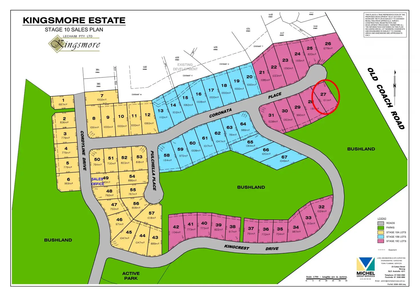 Main view of Homely land listing, 31 (Lot 27) Coronata Place, Reedy Creek QLD 4227
